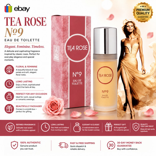 Milton lloyd tea rose no9 - tea,