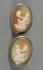 Victorian SILVER CAMEO
