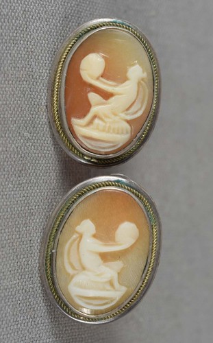 Victorian silver cameo - victorian, &