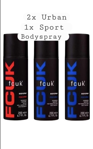 Fcuk men body spray - fcuk,