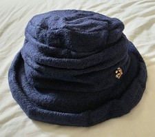 COMHATS Blue Cloche Bucket Hat