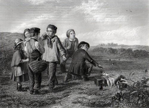 Bird catchers 1866 edward - bird-catchers,