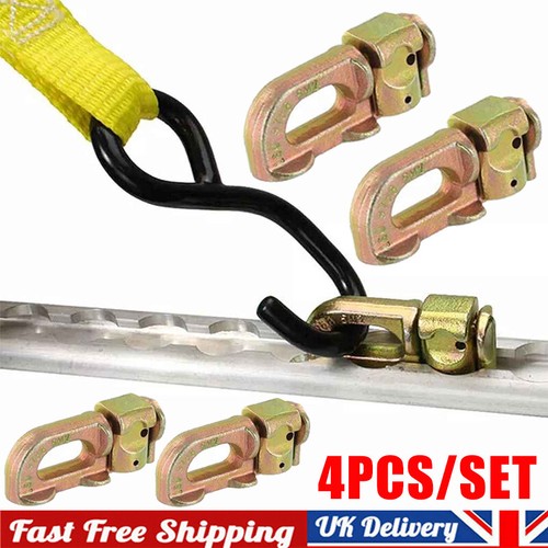 4pcs track tie down - down, point