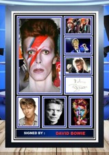 (520) david bowie signed