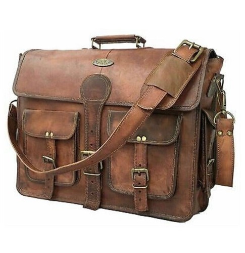 Men briefcase satchel - men's,