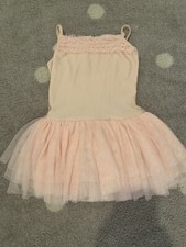 Bloch Girls Desdemona Camisole Tutu Leotard Dance Ballet Dress LightPink CL7120 