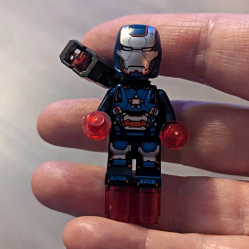 Lego figure iron - figure, patriot