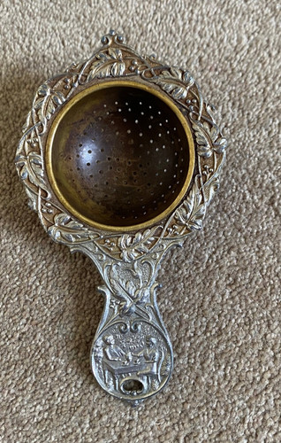 Vintage antique silver - vintage, plate