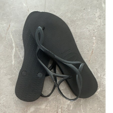 Havaianas Black Rubber