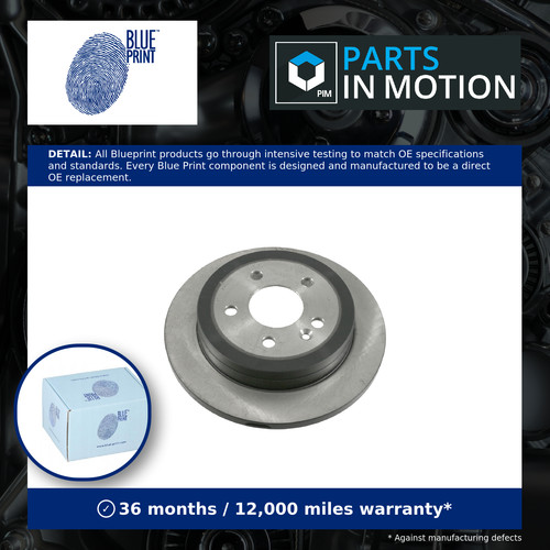 Brake discs pair solid - 2x,