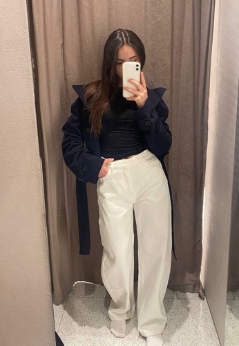Zara women trousers oversize - zara,
