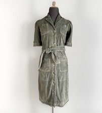 Genuine Suede Shirt Dress