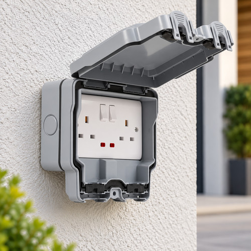 Weatherproof outdoor socket - weatherproof,