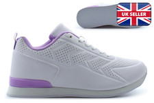 Womens Bowling Shoes Ladies Lawn Bowls Shoes Lawn Bowling Trainers Lace Up White