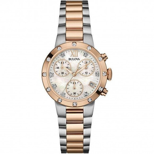 Bulova 98w210 womens - 98w210, diamonds
