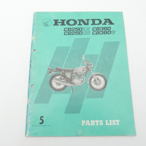 Honda 250 360 g5 spare - k5,