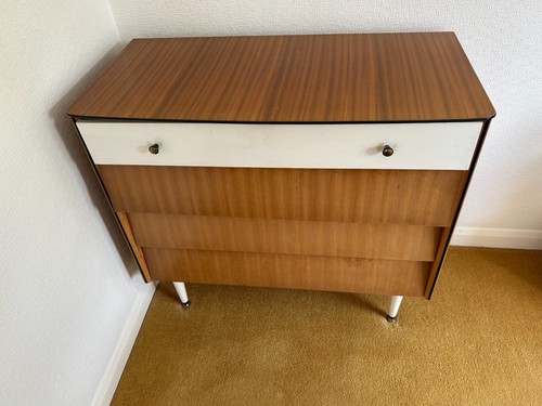 Chest drawers retro vintage - of,
