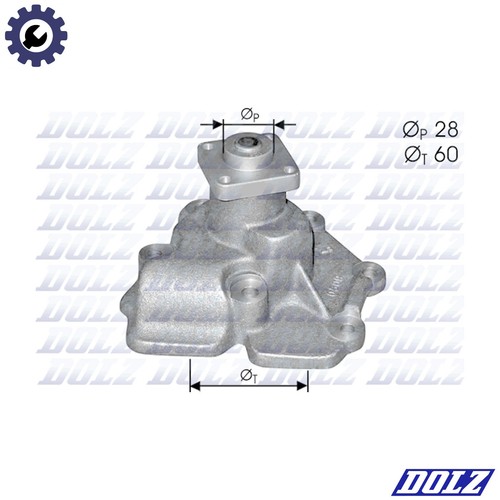 Water pump engine - water, f114