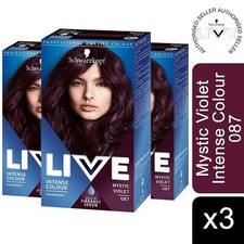 3x LIVE Mystic Violet Purple