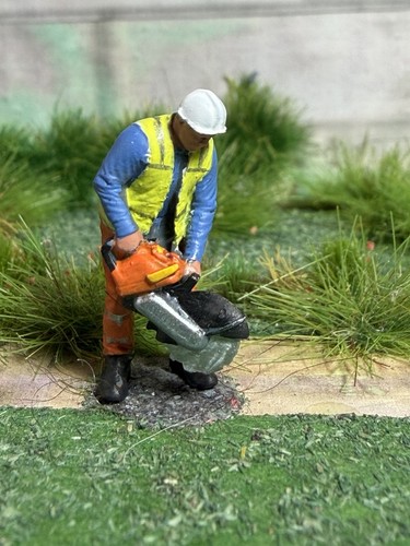 Gauge scale worker - oo, 1/76