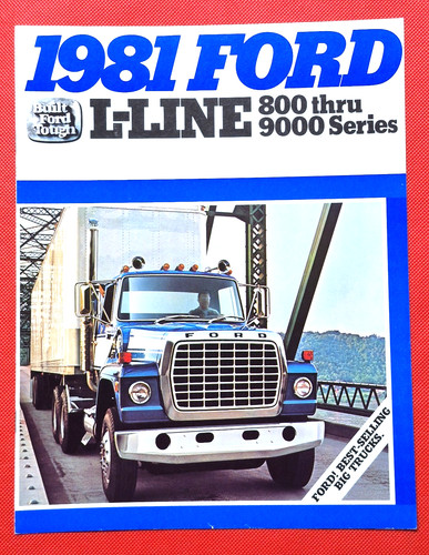 1981 ford line trucks - ford, sales