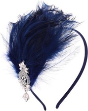 IYOU 1920s Feather Flapper