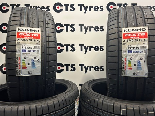 215 40r18 kumho ecsta - x, 215/40r18