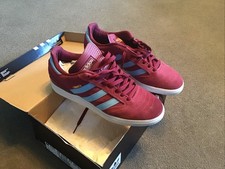 Adidas Busenitz Men's Trainers Size 7 Burgundy Suede
