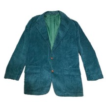 Vintage Green Corduroy Blazer