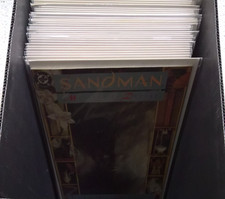 DC Vertigo The SANDMAN 1-75 complete set Signed Neil Gaiman 1st Prints + Extras