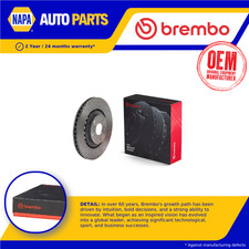 2x Brake Discs Pair Vented