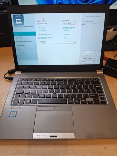 Toshiba portege z30 laptop - toshiba,