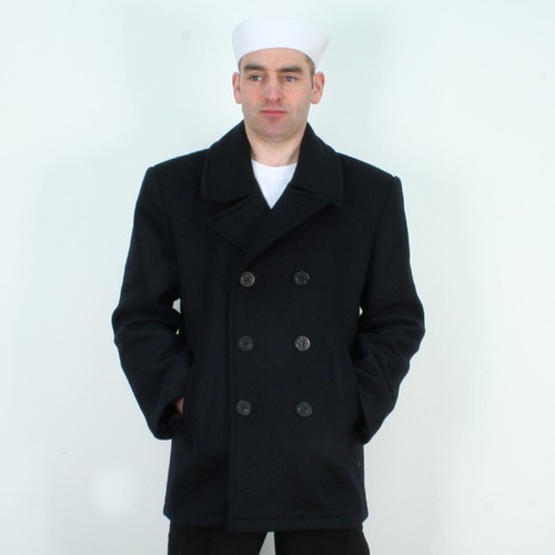 Replica navy pea coat - coat, usn