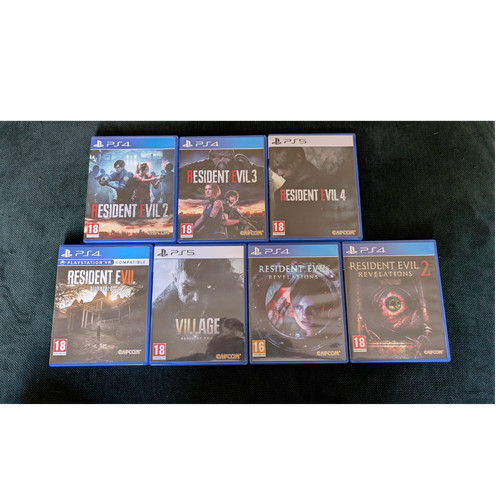 Resident evil ps4 ps5 bundle - ps5,