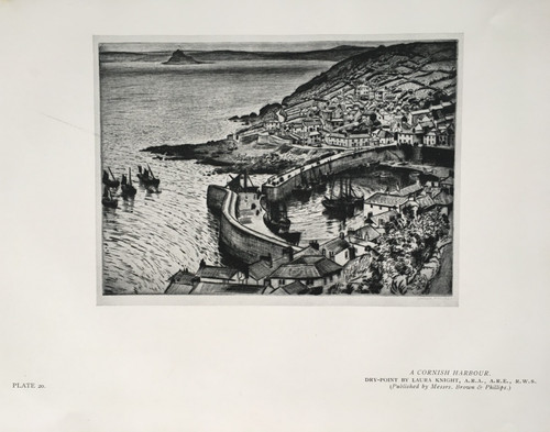 Cornish harbour dame - a, by