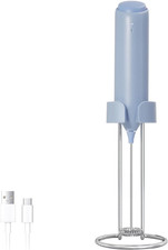 Rechargeable Milk Frother Coffee Frother – Handheld Electric Foam Maker for Coff