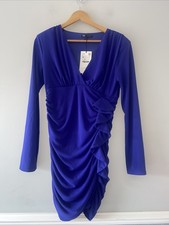 Zara Dress Medium Blue Long