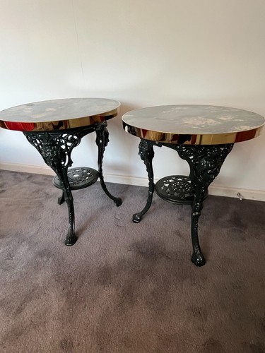 Antique wrought iron - , side