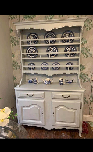 White painted wood - painted,