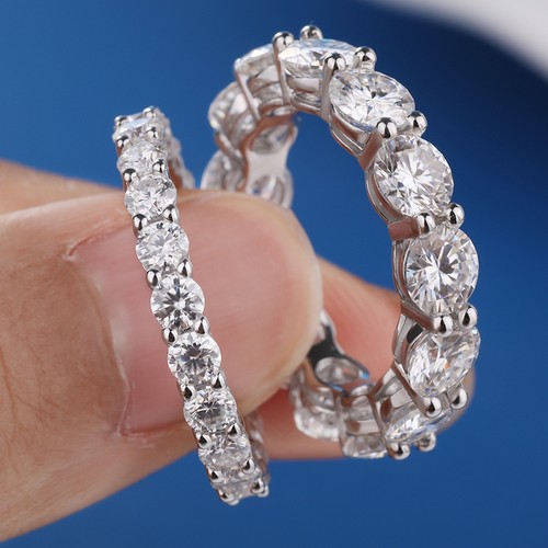 5mm round cut moissanite - round,