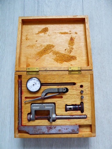 Vintage mercer measuring gauge - measuring,
