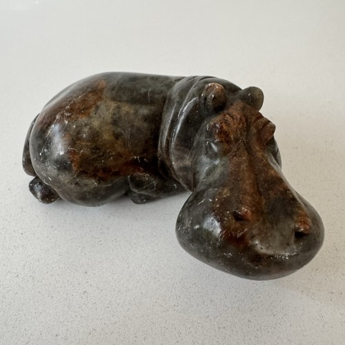 Vintage carved stone - carved,