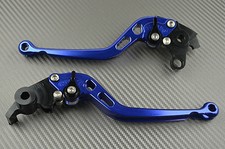 Long Levers Pair Brake and Clutch Lever Blue CNC HONDA CB1000 CB 1000 BIG ONE