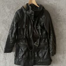 MARKS AND SPENCERS INDIGO COLLECTION WOMENS JACKET SIZE UK 12 LONG SLEEVE BROWN