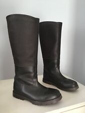 Kinpurnie Dark Brown Leather Long Riding Boots Country Horse Outdoors  Worn Once