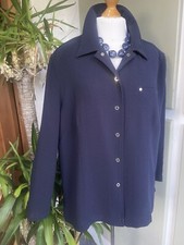 NWT PERSONAL CHOICE Weighty Quality Navy Blouse sz 20