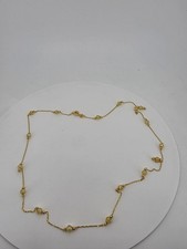 22ct solid gold necklace - gold,