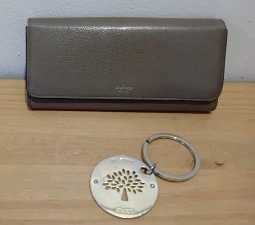 Mulberry green leather wallet - leather,