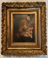 Vintage Oil Painting On Canvas