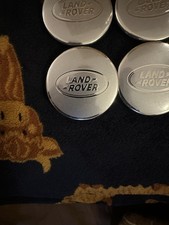 4x Genuine Land Rover Silver